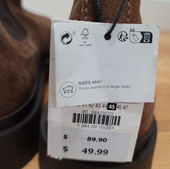 Zara boots mens size 12 - Picture 5 of 5